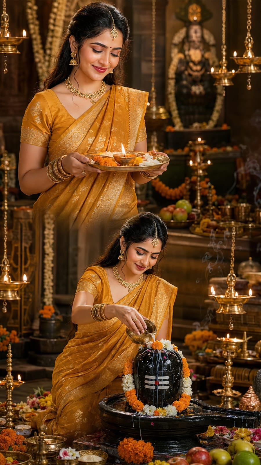 Example of mahadev ai photo prompt result with abhishek pose