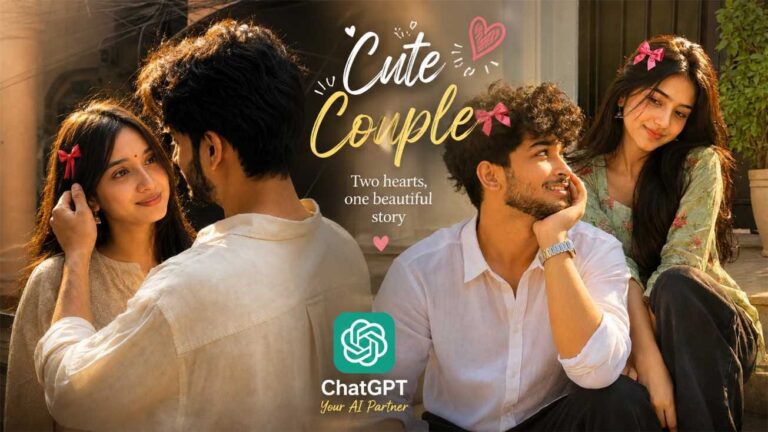 Best couple AI photo editing prompts 2026 cute couple ChatGPT style RonyTica