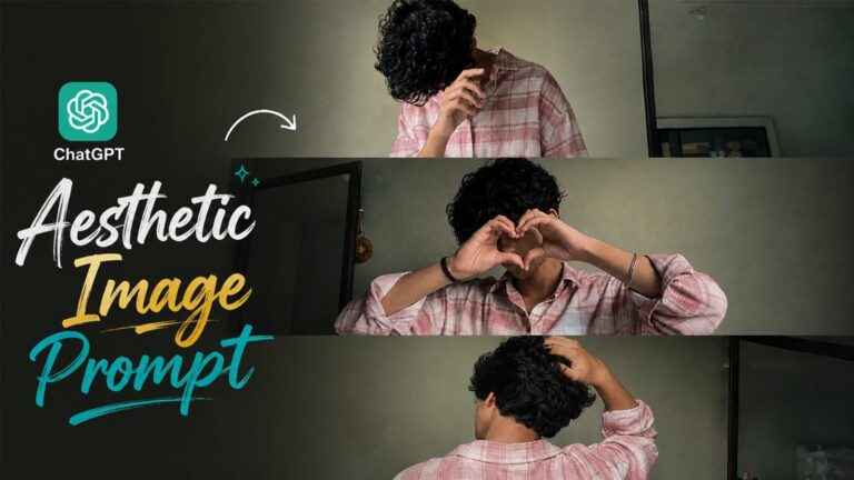 Boys aesthetic image prompt mirror selfie collage made using ChatGPT AI photo prompt